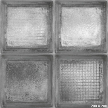 GLASS DUSTY BLACK