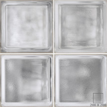 GLASS DUSTY WHITE